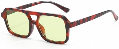 Солнцезащитные очки Double Beam 2026, персонализированные, в маленькой оправе, в стиле ретро, с защитой от УФ-излучения, для активного отдыха, женские MTZJH, Leopard Yellow
Солнцезащитные очки Double Beam 2026, персонализированные, в маленькой оправе, в стиле ретро, с защитой от УФ-излучения, для активного отдыха, женские MTZJH, Leopard Yellow