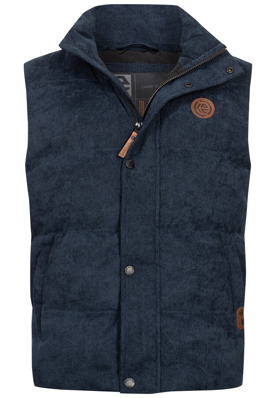Жилет INDICODE JEANS Vest Cobbyn, темно-синий 
Жилет INDICODE JEANS Vest Cobbyn, темно-синий