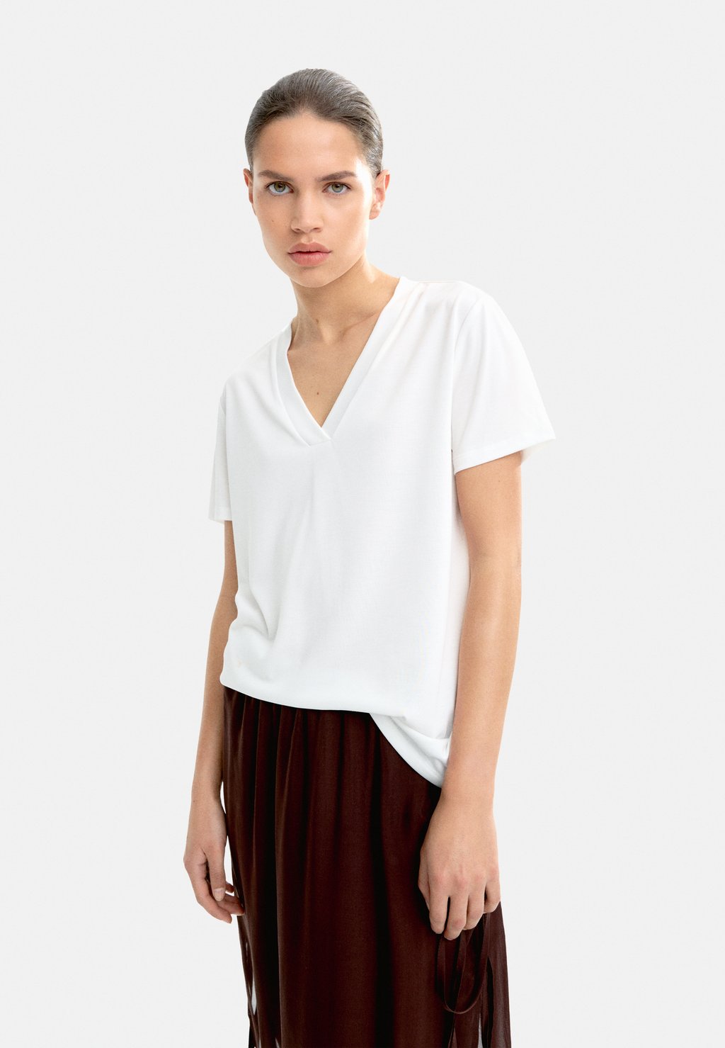 Базовая футболка PARFOIS, белый
Базовая футболка PARFOIS, белый