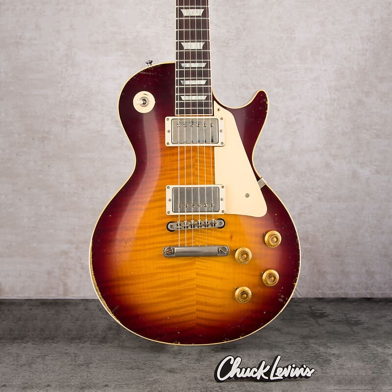 Электрогитара Gibson Murphy Lab 1959 Les Paul Standard - Heavy Aged Bourbon Burst - CHUCKSCLUSIVE - #92282
Электрогитара Gibson Murphy Lab 1959 Les Paul Standard - Heavy Aged Bourbon Burst - CHUCKSCLUSIVE - #92282
