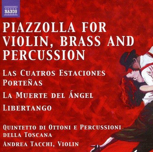 CD диск Piazzolla, Astor: Tangos for Violin Brass & Percussion Quintet
CD диск Piazzolla, Astor: Tangos for Violin Brass & Percussion Quintet