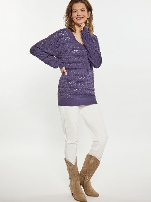 Пуловер Usha, фиолетовый
Пуловер Usha, фиолетовый