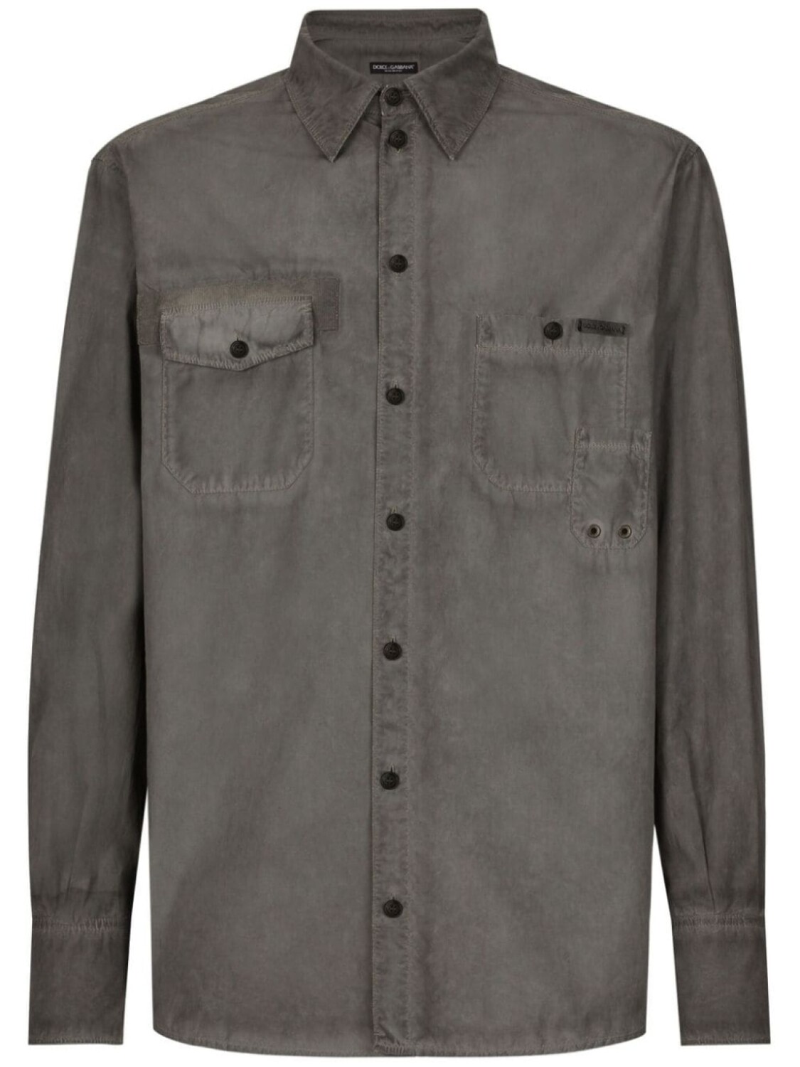 Dolce & Gabbana рубашка с логотипом, серый
Dolce & Gabbana рубашка с логотипом, серый