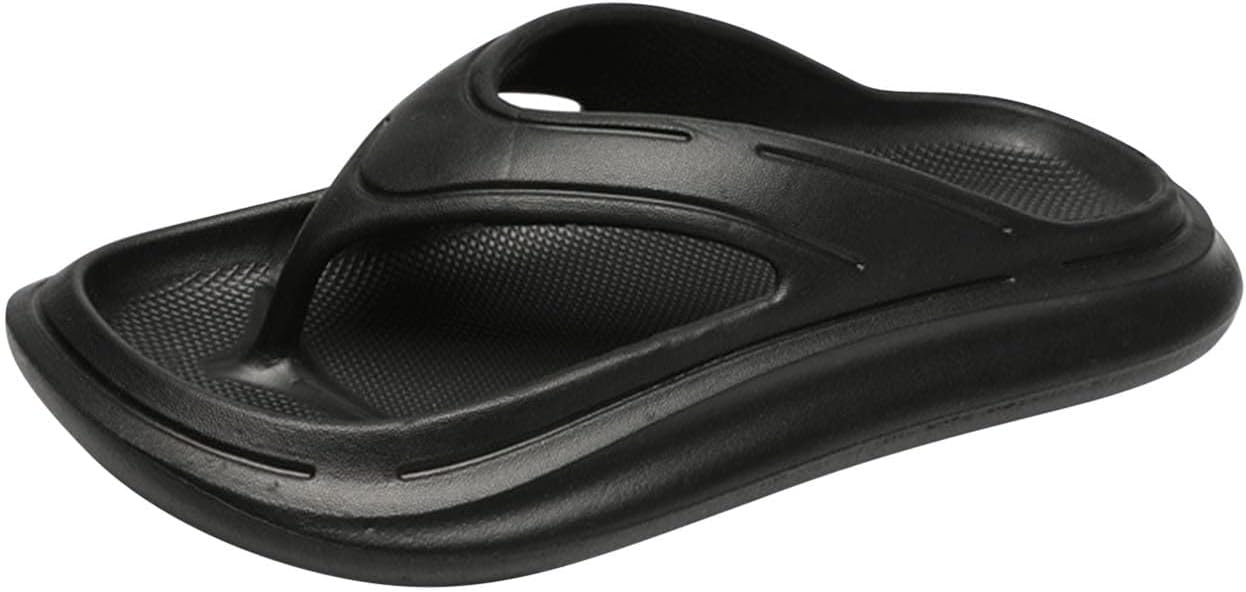 Ортопедические шлепанцы Oiangi для женщин и мужчин с поддержкой свода стопы, мягкие вьетнамки с ремешком между пальцев, удобные пляжные сандалии на платформе, черный
Ортопедические шлепанцы Oiangi для женщин и мужчин с поддержкой свода стопы, мягкие вьетнамки с ремешком между пальцев, удобные пляжные сандалии на платформе, черный