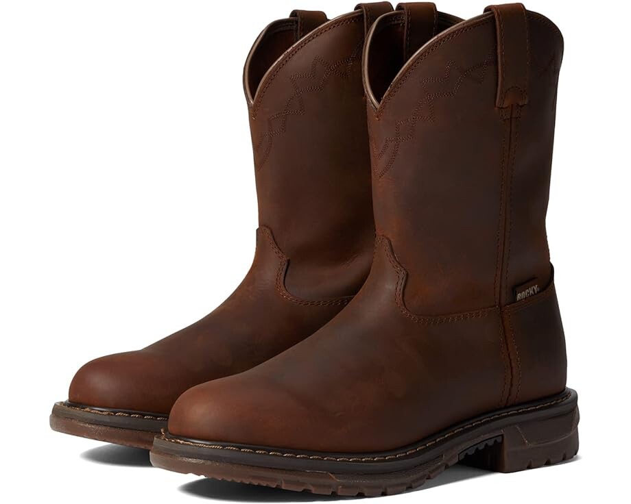 Ботинки Rocky Western Original Ride 10" Soft Toe, коричневый
Ботинки Rocky Western Original Ride 10" Soft Toe, коричневый