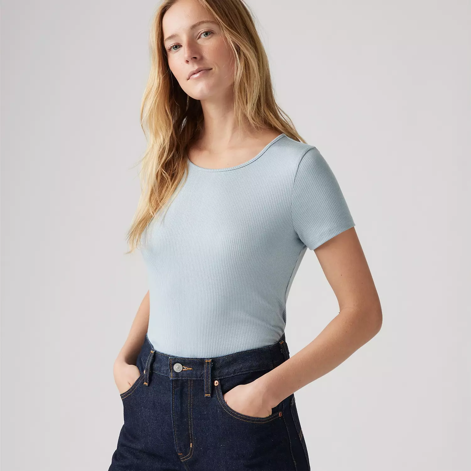 Футболка Dreamy с коротким рукавом Levi's, цвет Cliff - Blue
Футболка Dreamy с коротким рукавом Levi's, цвет Cliff - Blue