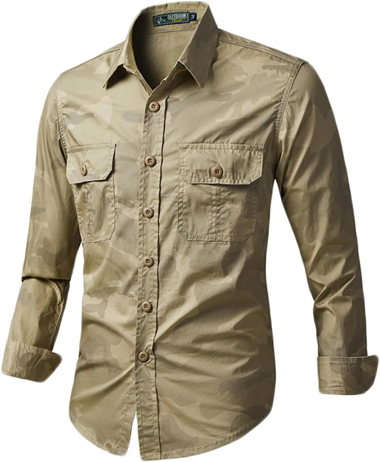 Мужская камуфляжная рубашка с карманами, Casual, Long Sleeve, Plus Size TXGMNA
Мужская камуфляжная рубашка с карманами, Casual, Long Sleeve, Plus Size TXGMNA