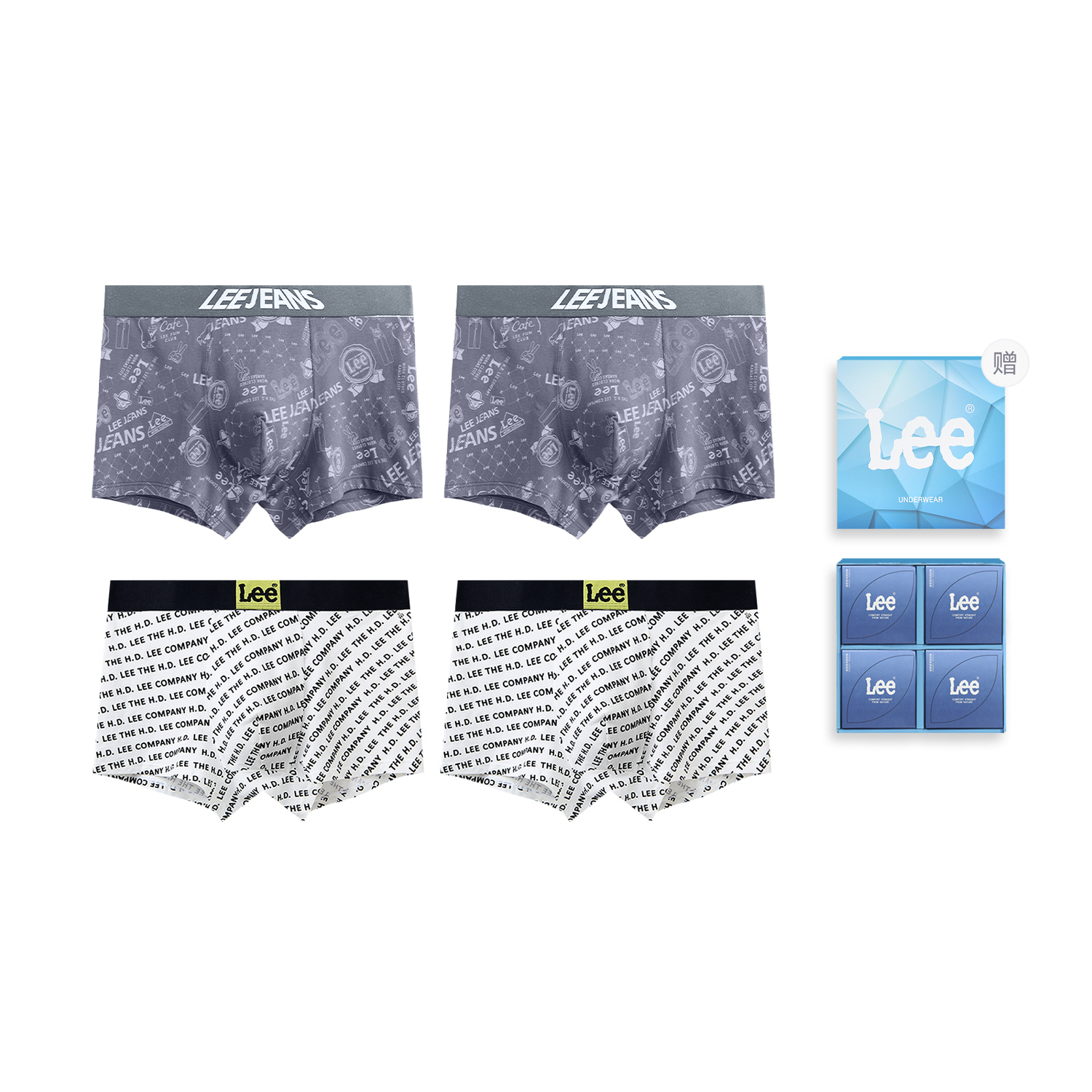 Подарочные боксы Galaxy Underwear для мужчин, набор из 4 штук Lee, темно-серый
Подарочные боксы Galaxy Underwear для мужчин, набор из 4 штук Lee, темно-серый