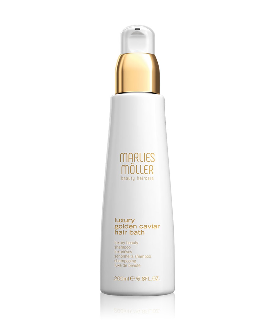 Шампунь для волос Marlies Möller Luxury Golden Caviar, 200 ml 
Шампунь для волос Marlies Möller Luxury Golden Caviar, 200 ml