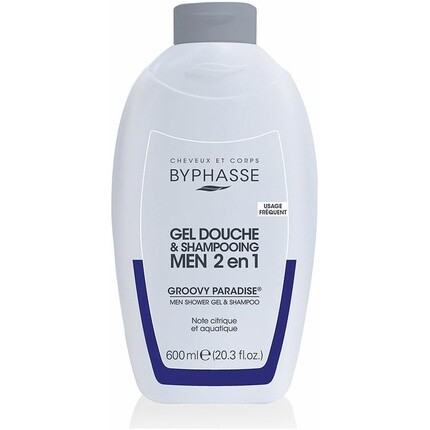 Byphasse Groovy Paradise гель-шампунь для душа 2-в-1 для мужчин, 600 мл L'Essentiel
Byphasse Groovy Paradise гель-шампунь для душа 2-в-1 для мужчин, 600 мл L'Essentiel