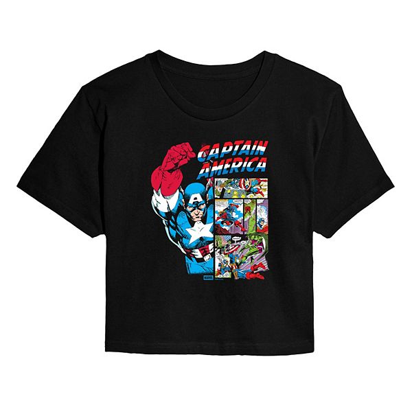 Футболка Juniors с принтом комиксов Captain America Marvel
Футболка Juniors с принтом комиксов Captain America Marvel