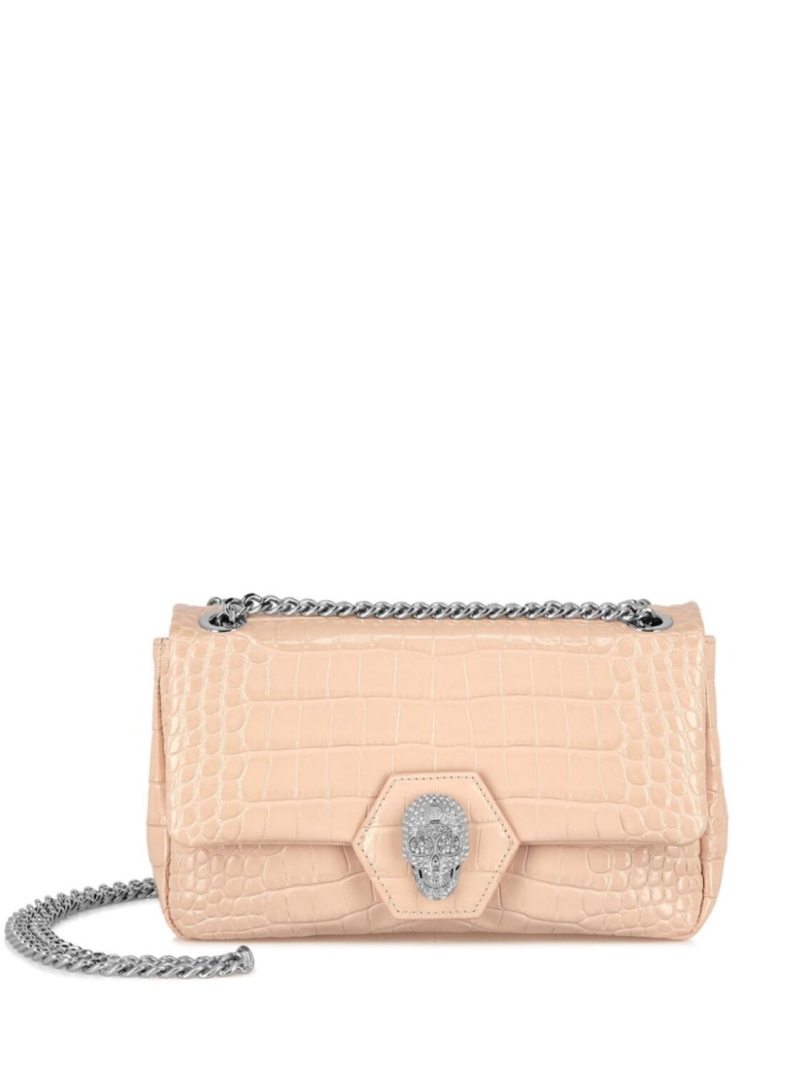 Сумка через плечо «Хрустальный череп» Philipp Plein, розовый
Сумка через плечо «Хрустальный череп» Philipp Plein, розовый