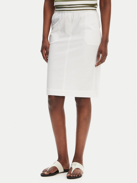 Облегающая юбка-карандаш 16001367 Olsen, белый
Облегающая юбка-карандаш 16001367 Olsen, белый