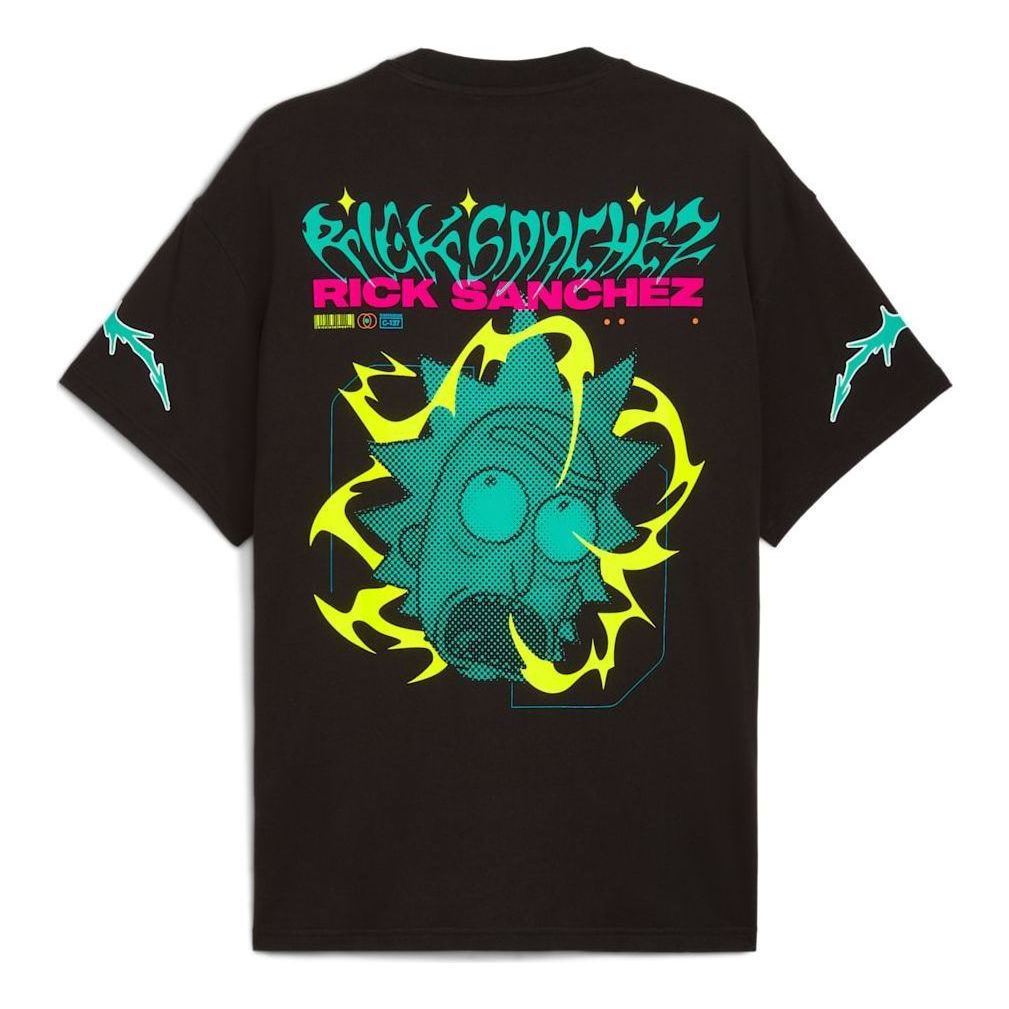Футболка Puma x RICK AND MORTY, цвет 'Puma Black'
Футболка Puma x RICK AND MORTY, цвет 'Puma Black'