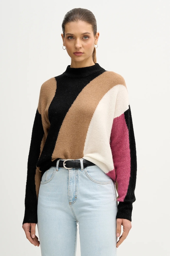 Свитер из шерстяной смеси United Colors of Benetton, черный
Свитер из шерстяной смеси United Colors of Benetton, черный