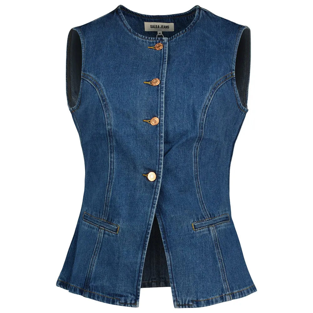 Жилет Salsa Jeans 21010388 Straight Fit, синий
Жилет Salsa Jeans 21010388 Straight Fit, синий