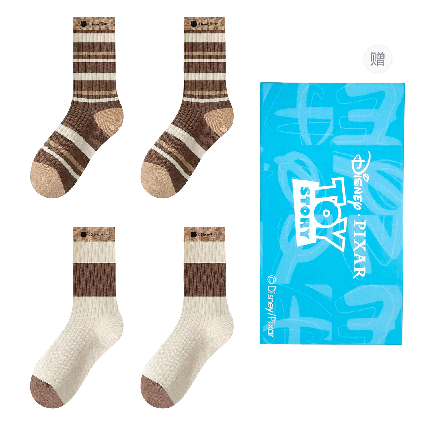 Набор из 4 пар унисекс носков Crew Disney, белый
Набор из 4 пар унисекс носков Crew Disney, белый