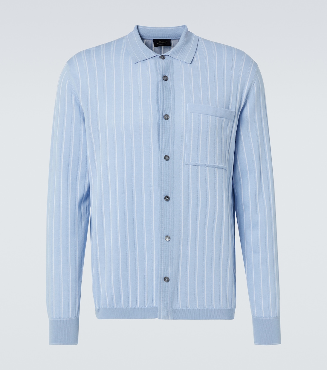 Кардиган из хлопка, шелка и льна Brioni, Sky Blue
Кардиган из хлопка, шелка и льна Brioni, Sky Blue