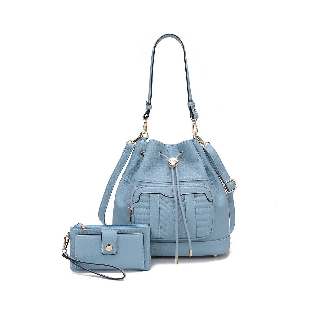 Mkf Collection Ryder Женская сумка через плечо из веганской кожи с кошельком от Mia K — 2 предмета MKF Collection, цвет Denim
Mkf Collection Ryder Женская сумка через плечо из веганской кожи с кошельком от Mia K — 2 предмета MKF Collection, цвет Denim