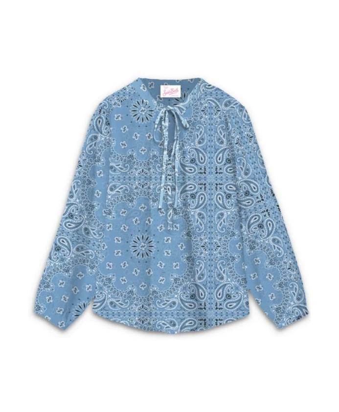 Блузка Харпер Mc2 Saint Barth, синий
Блузка Харпер Mc2 Saint Barth, синий