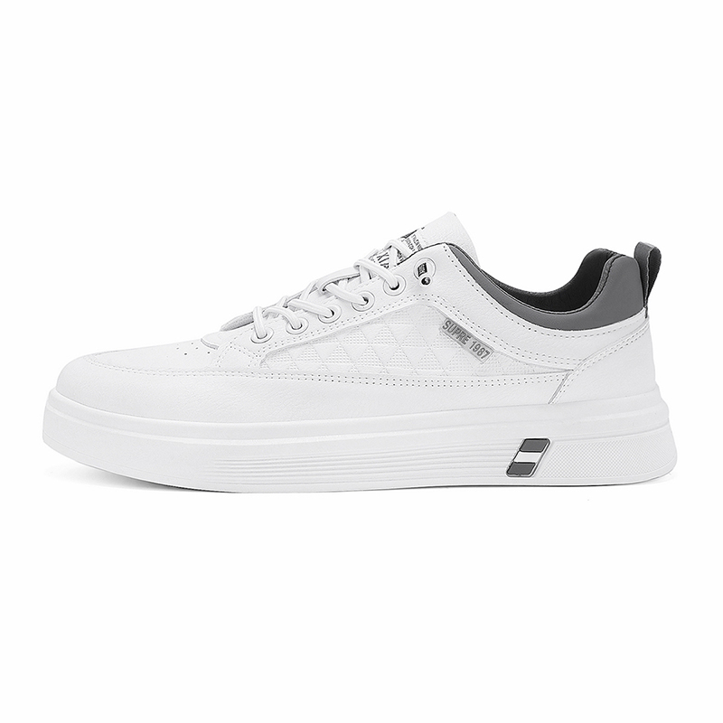 Нескользящие и дышащие низкие мужские кроссовки для скейтбординга BOLE, White Gray
Нескользящие и дышащие низкие мужские кроссовки для скейтбординга BOLE, White Gray