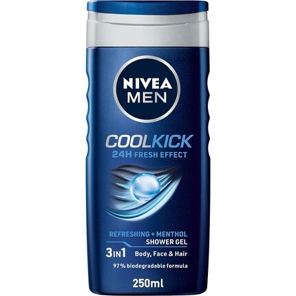 Гель для душа Beiersdorf Cool Kick 287G, Nivea
Гель для душа Beiersdorf Cool Kick 287G, Nivea