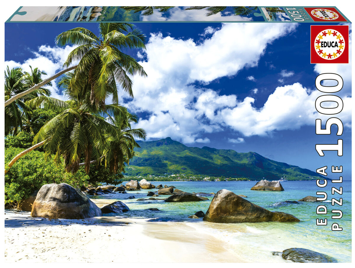 Educa, Пазл, Сейшелы, 1500 шт.
Educa, Пазл, Сейшелы, 1500 шт.