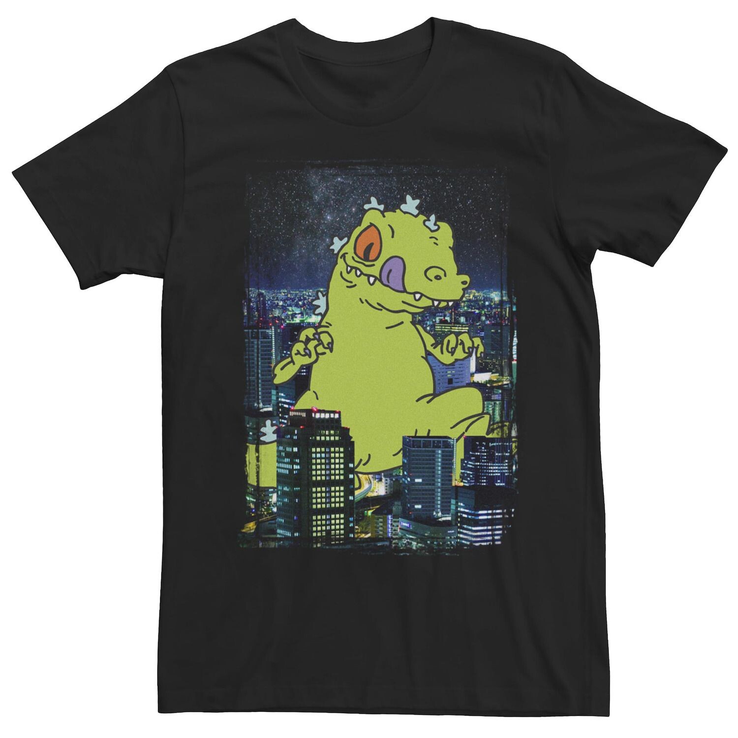 Мужская футболка Rugrats Reptar City Licensed Character
Мужская футболка Rugrats Reptar City Licensed Character