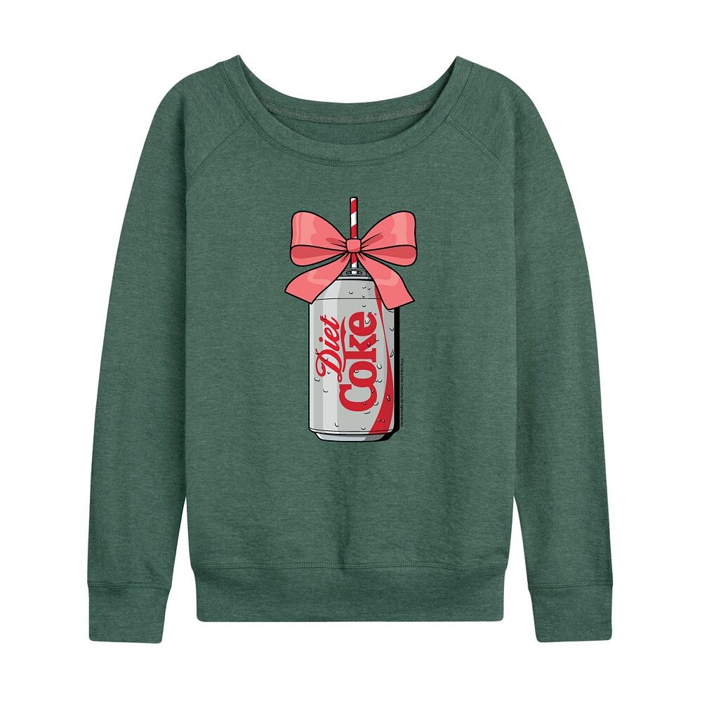 Легкий свитшот из френч-терри для женщин Diet Coke Can Bow Bow Licensed Character, цвет Heather Green
Легкий свитшот из френч-терри для женщин Diet Coke Can Bow Bow Licensed Character, цвет Heather Green
