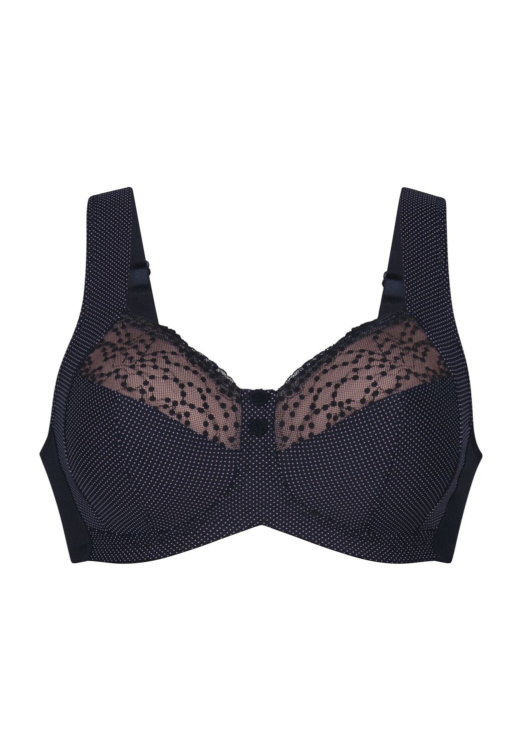 Бюстгальтер Orely рельефный, декоративные пуговицы, горошек, женский Anita, черный
Бюстгальтер Orely рельефный, декоративные пуговицы, горошек, женский Anita, черный