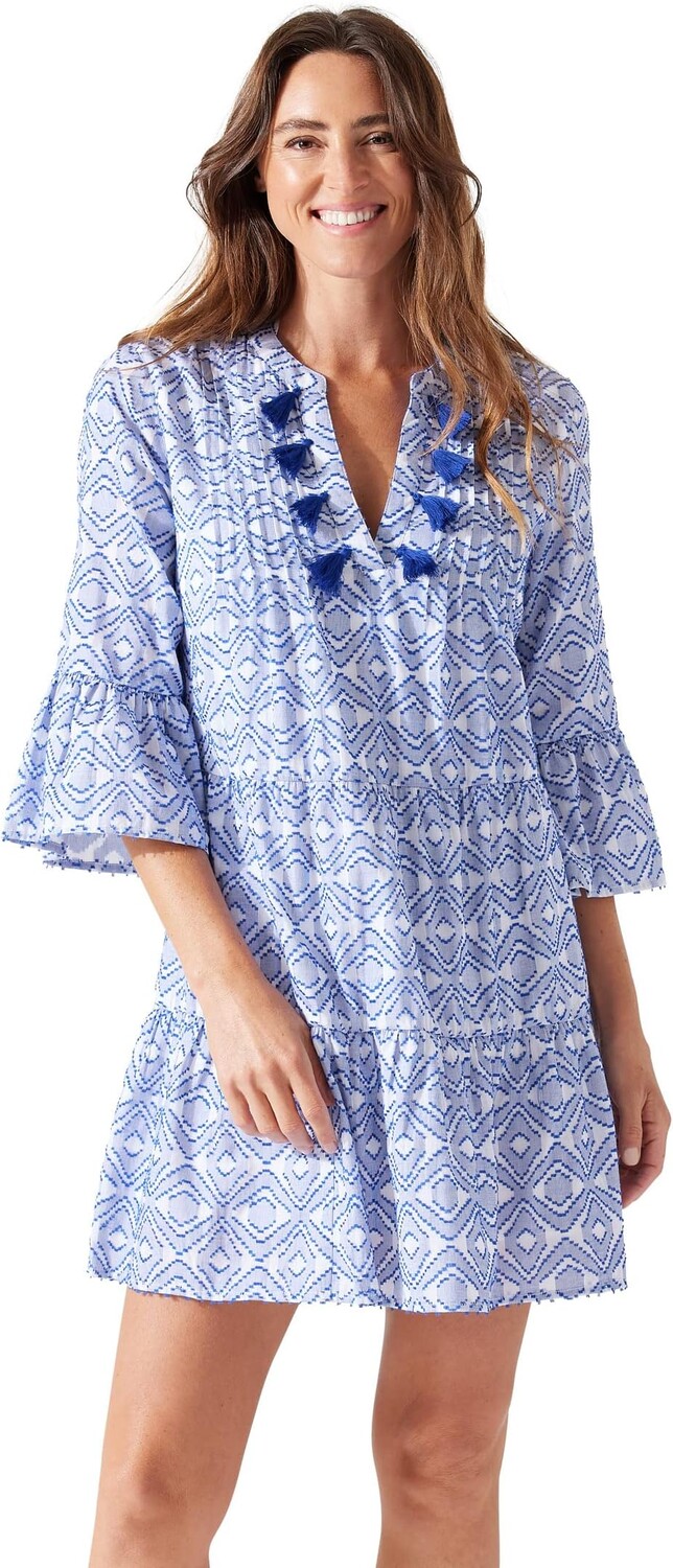 Многоуровневое платье с бриллиантовым зажимом Tommy Bahama, цвет Dark Sanibel Blue
Многоуровневое платье с бриллиантовым зажимом Tommy Bahama, цвет Dark Sanibel Blue