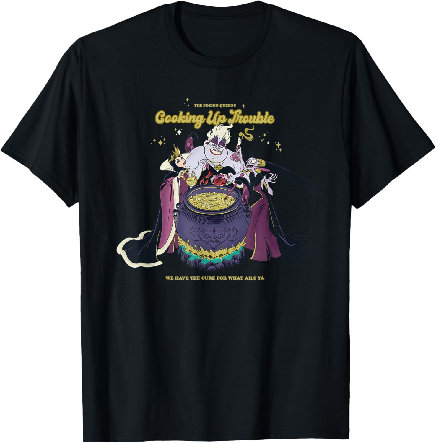 Футболка Disney Villains for Higher Portion Queens Cooking Up Trouble, черная
Футболка Disney Villains for Higher Portion Queens Cooking Up Trouble, черная