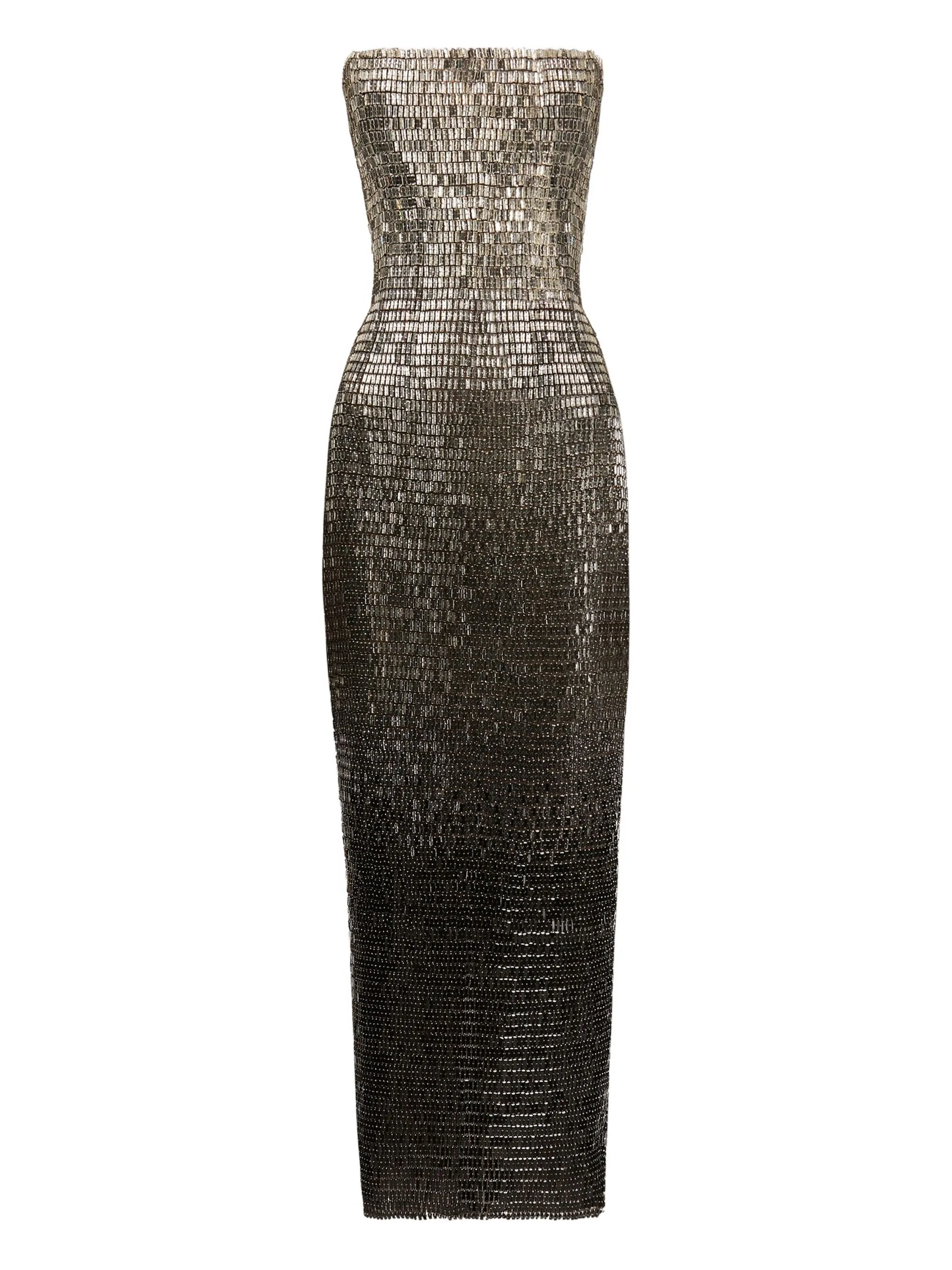 Платье миди с пайетками Oscar De La Renta, серебристый
Платье миди с пайетками Oscar De La Renta, серебристый