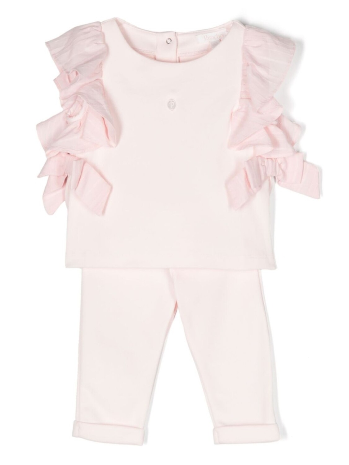 Спортивный костюм с оборками Patachou, розовый
Спортивный костюм с оборками Patachou, розовый