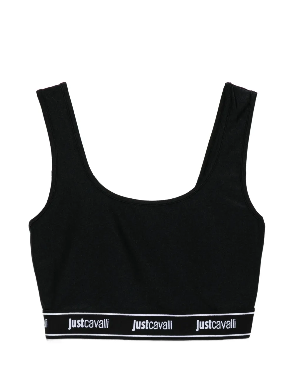 Топ с логотипной лентой Just Cavalli, черный
Топ с логотипной лентой Just Cavalli, черный