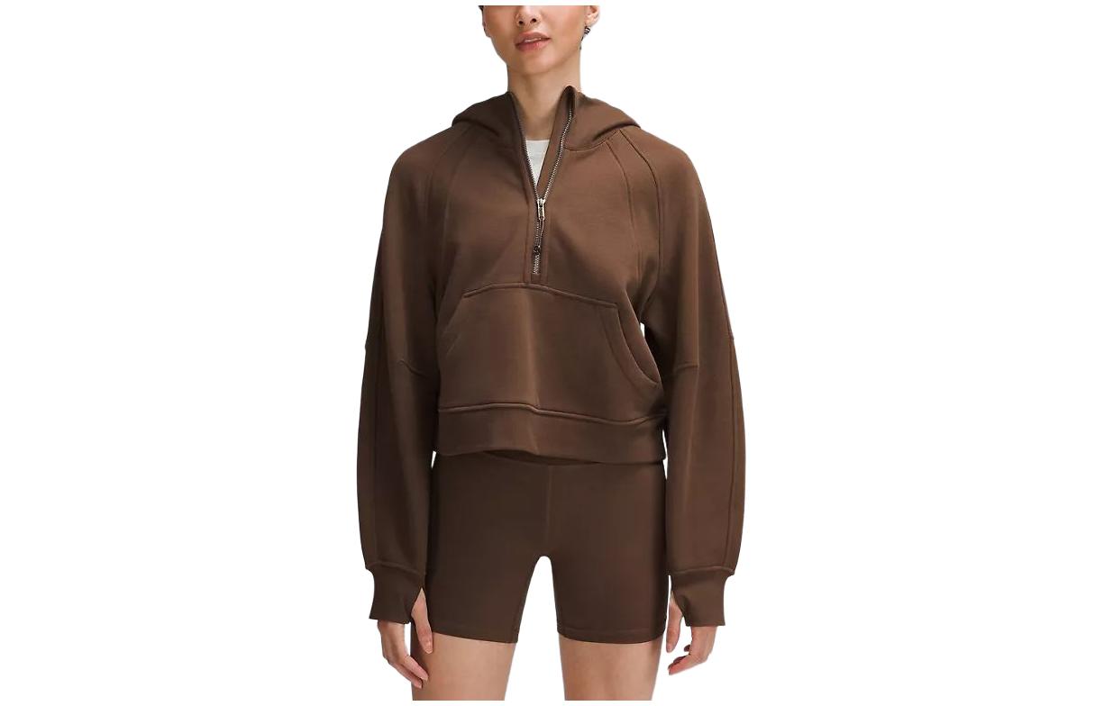 Свободная худи с полумолнией из серии Scuba для женщин Lululemon, Chestnut/JAVA
Свободная худи с полумолнией из серии Scuba для женщин Lululemon, Chestnut/JAVA