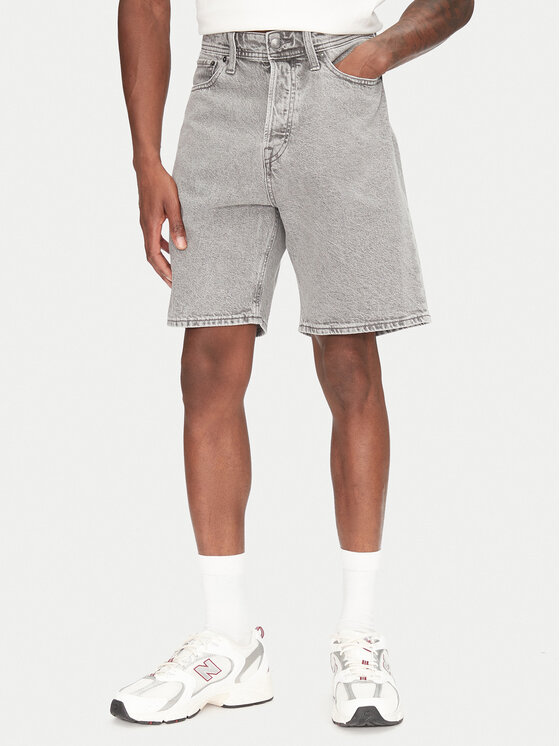 Свободные джинсовые шорты Tony 12269489 Jack&Jones, серый 
Свободные джинсовые шорты Tony 12269489 Jack&Jones, серый