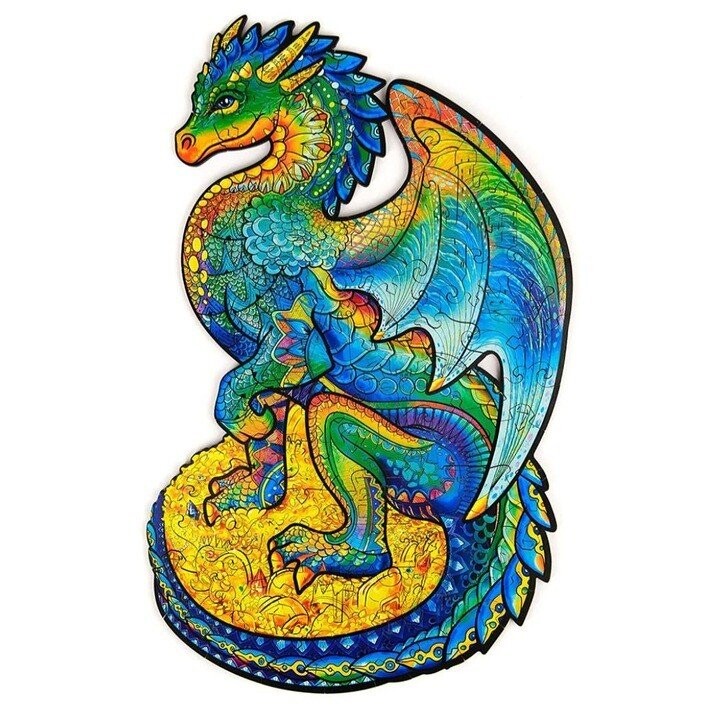 Деревянный пазл для взрослых Цвета Дракона Pan i Pani Gadżet
Деревянный пазл для взрослых Цвета Дракона Pan i Pani Gadżet