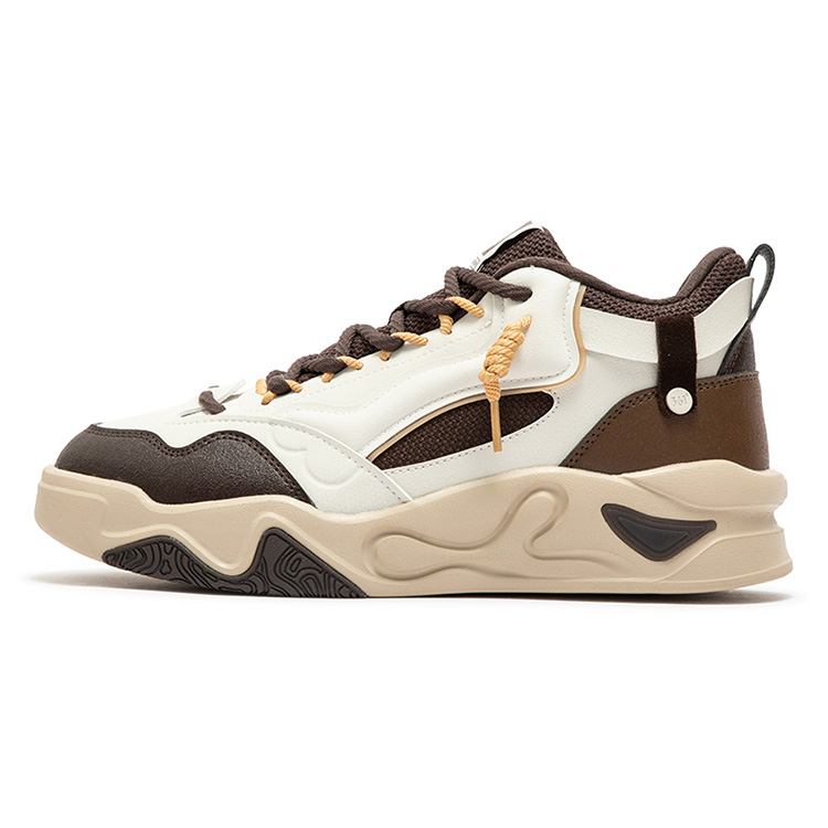 361° Теплые износостойкие нескользящие повседневные туфли Jincheng с низким верхом, мужские, бежево-коричневые
361° Теплые износостойкие нескользящие повседневные туфли Jincheng с низким верхом, мужские, бежево-коричневые