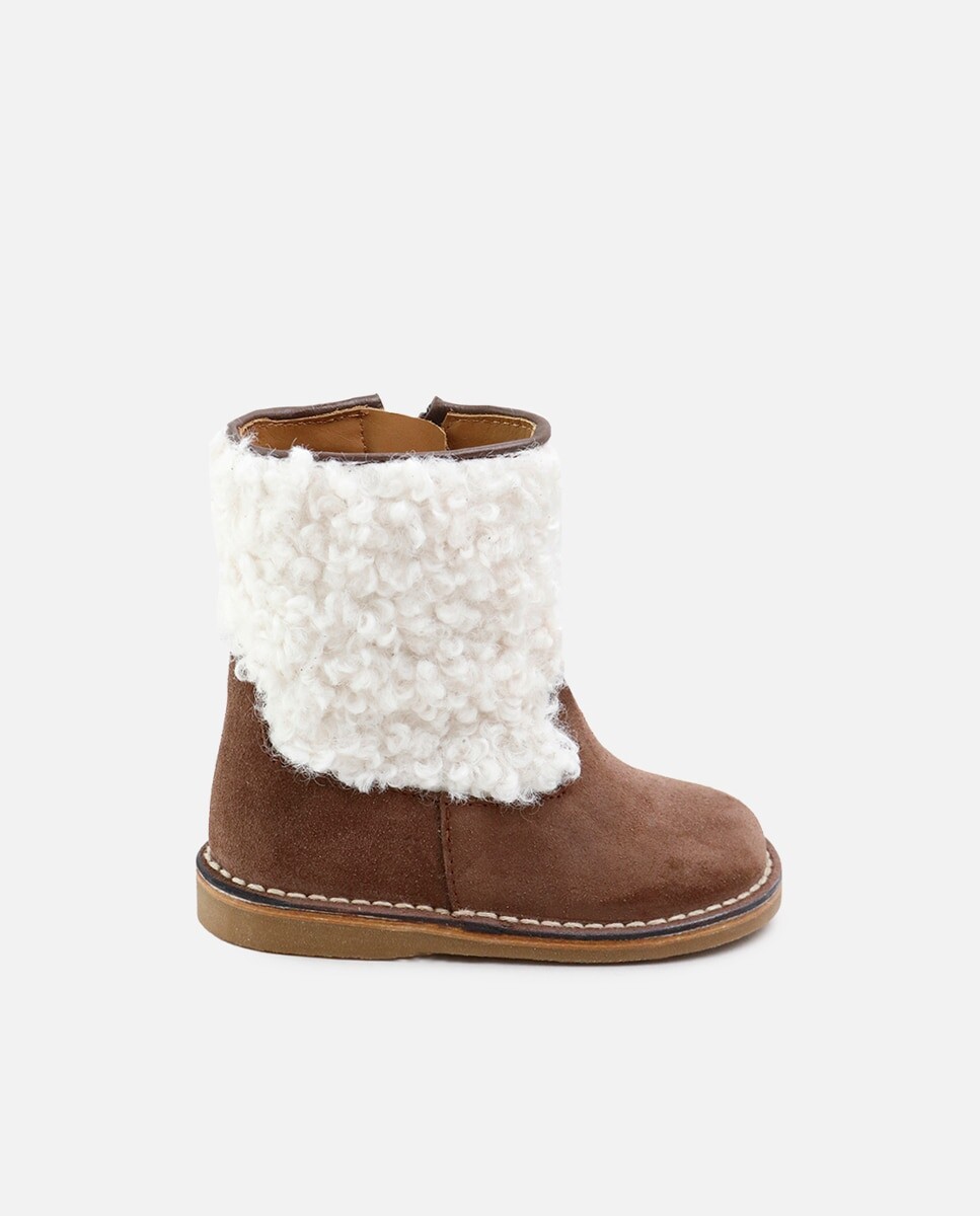 Детские сапожки с коричневой овчиной Eli 1957, коричневый
Детские сапожки с коричневой овчиной Eli 1957, коричневый