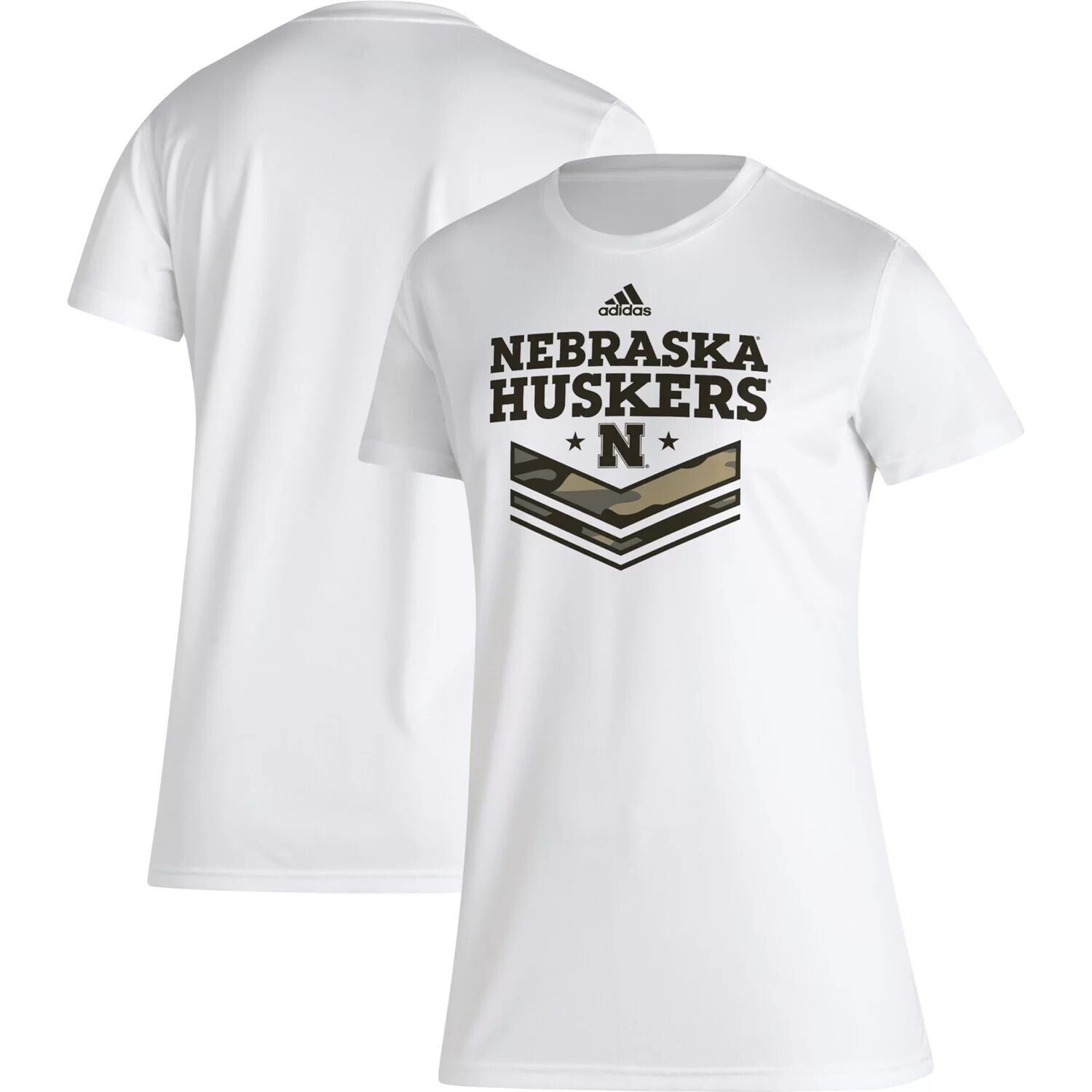 Женская футболка adidas White Nebraska Huskers Military Appreciation AEROREADY adidas
Женская футболка adidas White Nebraska Huskers Military Appreciation AEROREADY adidas