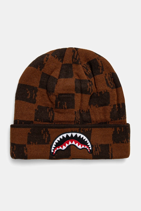 Шапка Sprayground, коричневый 
Шапка Sprayground, коричневый