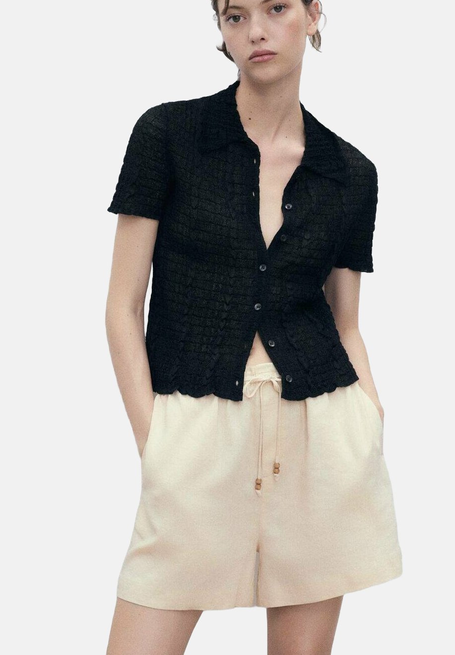 Шорты DRAWSTRING Mango, бежевый
Шорты DRAWSTRING Mango, бежевый