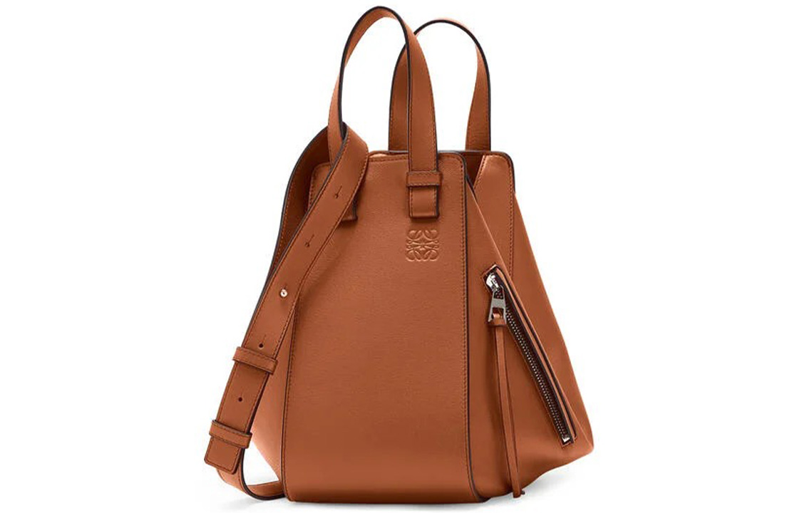 LOEWE Хаммок из телячьей кожи, кросс-боди, Trumpets, женская, коричневый/карамель
LOEWE Хаммок из телячьей кожи, кросс-боди, Trumpets, женская, коричневый/карамель