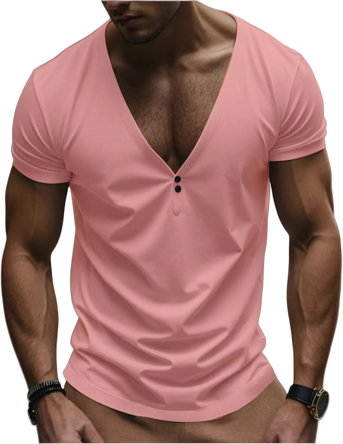 Футболка для мужчин Retro Deep V Neck Fitted Muscle
Футболка для мужчин Retro Deep V Neck Fitted Muscle