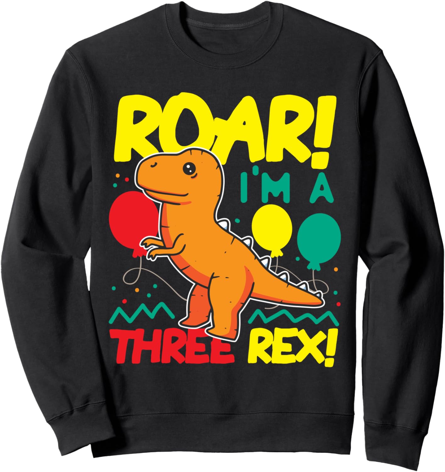 Рык! Я - Три Рекс! Толстовка с динозавром для мальчика на 3-й день рождения Cute Dinosaurs Designs For Dino Fans, черный
Рык! Я - Три Рекс! Толстовка с динозавром для мальчика на 3-й день рождения Cute Dinosaurs Designs For Dino Fans, черный