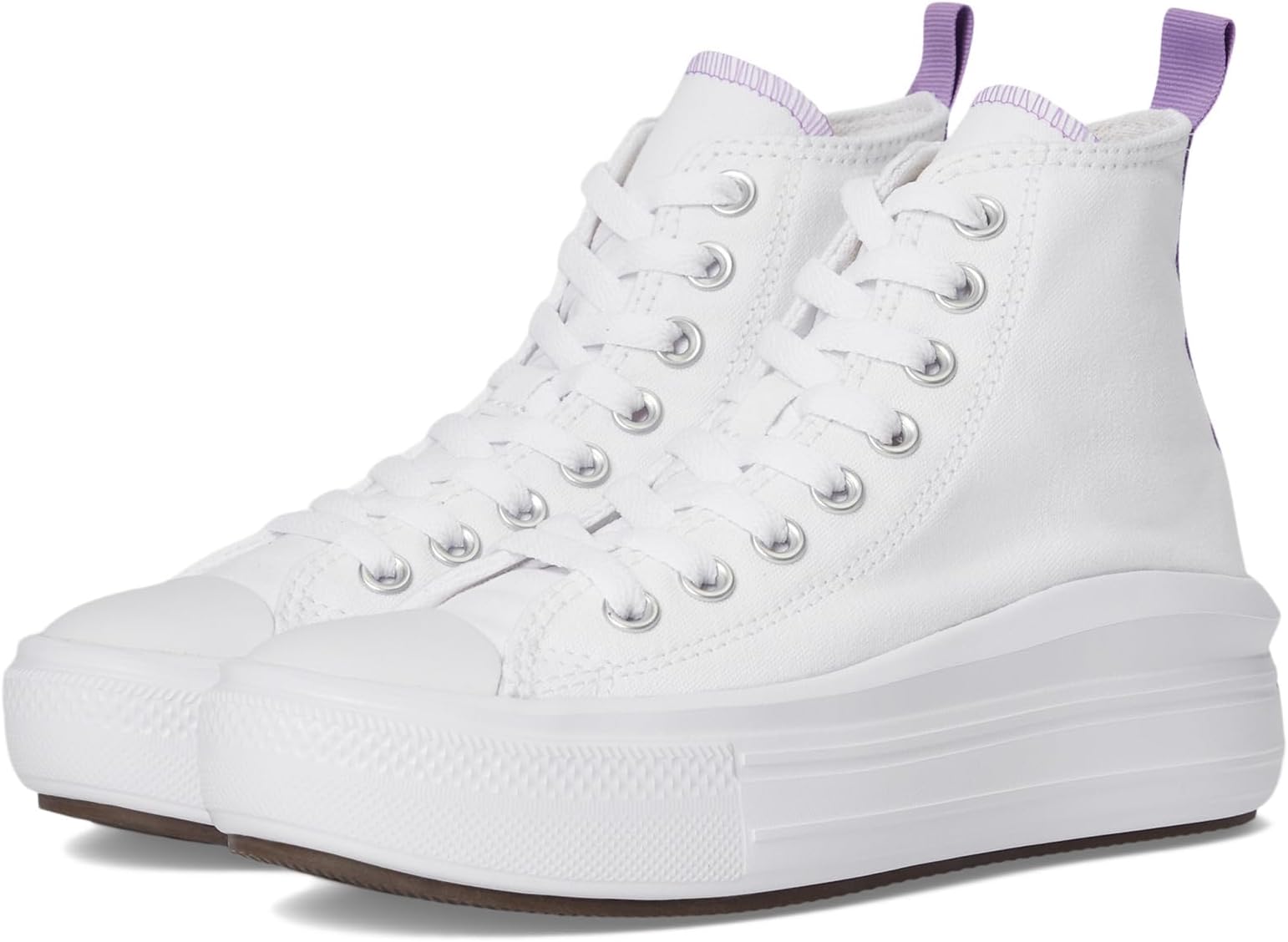 Кроссовки Converse Kids Chuck Taylor All Star Move Platform, цвет White/Pixel Purple/White
Кроссовки Converse Kids Chuck Taylor All Star Move Platform, цвет White/Pixel Purple/White