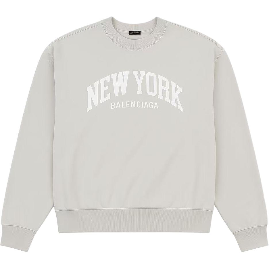 Свитшот свободного кроя мужской Balenciaga, серый
Свитшот свободного кроя мужской Balenciaga, серый