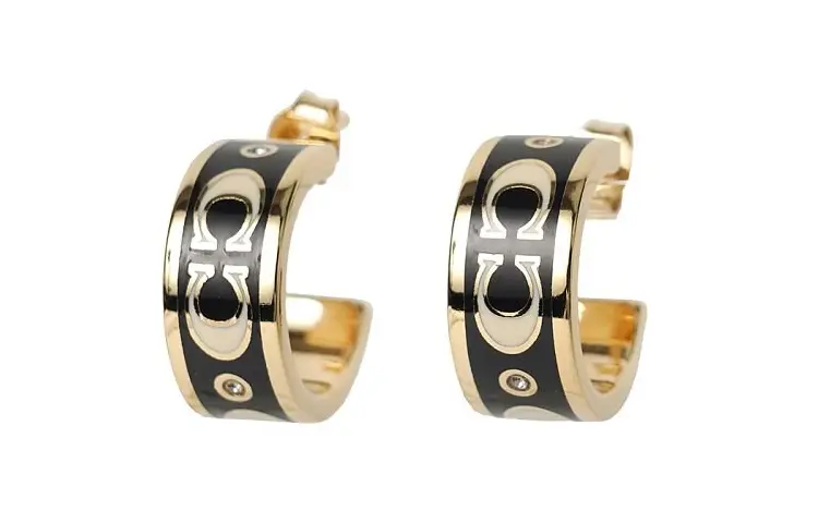 COACH Латунные, эмалевые, стеклянные серьги Women's Gold, Black
COACH Латунные, эмалевые, стеклянные серьги Women's Gold, Black