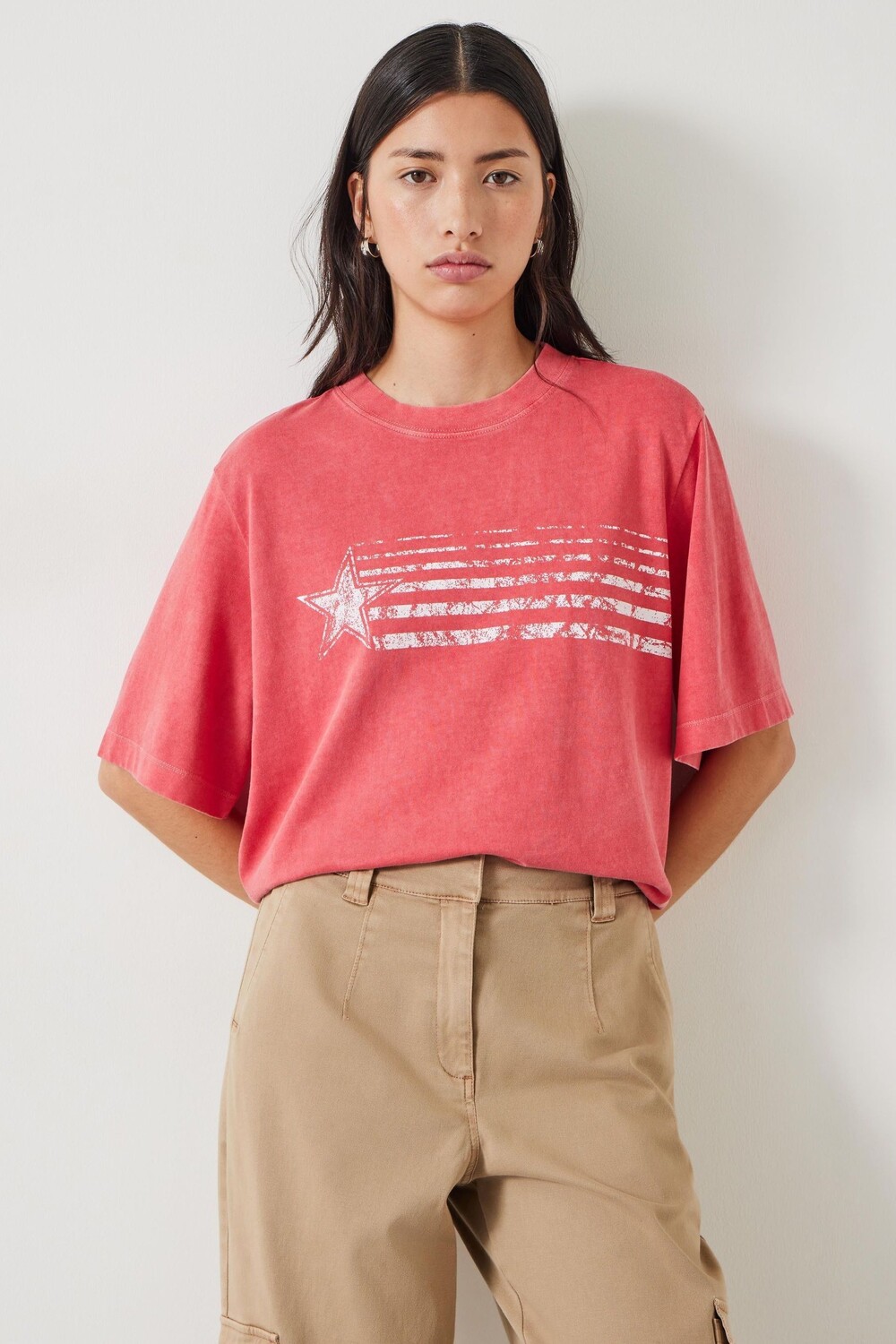 Футболка Cole свободного кроя со звездами Hush, красный
Футболка Cole свободного кроя со звездами Hush, красный